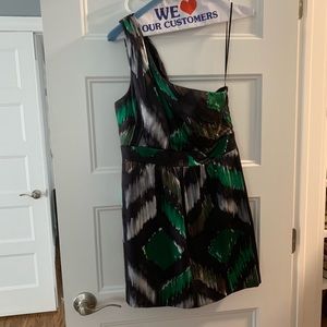 One shoulder party dress - perfect for fall!